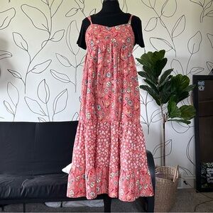 Pink Floral Sun Dress